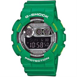 Image of Casio G-Shock GD-120TS-3ER helt grønt multi digital ur